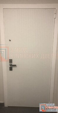 светло-серая дверь с тонким вертикальным рифлением для минималистичного дизайна помещений - фото сна